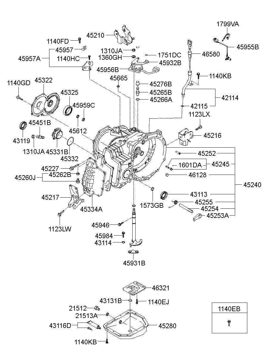 45956B