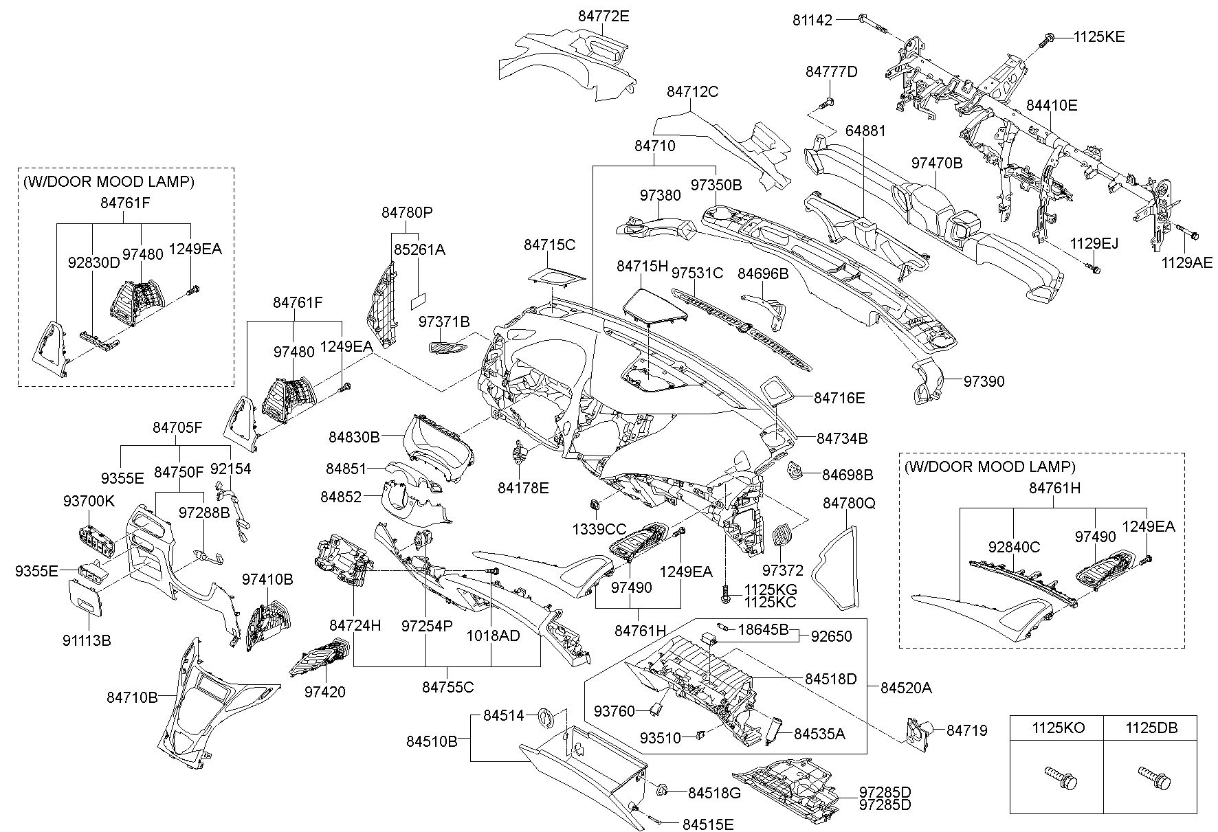 HYUNDAI (HS), GRANDEUR HG 11, DUCT ASSY-SIDE AIR VENT RH 