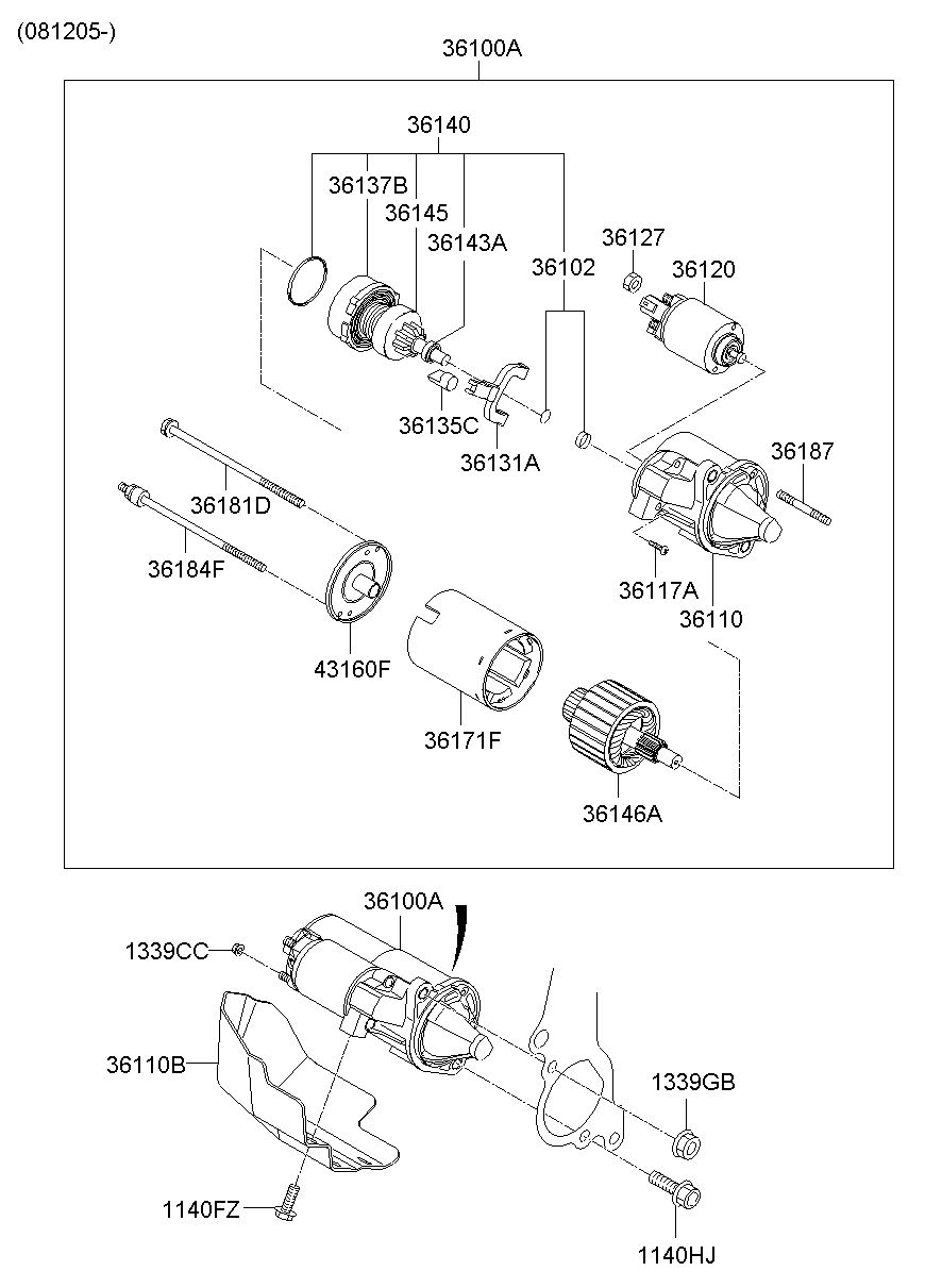 36137B