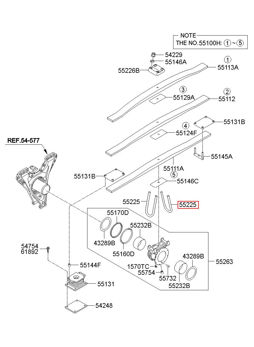 HYUNDAI (HT), TRAGO(8x6,10x4), BOLT