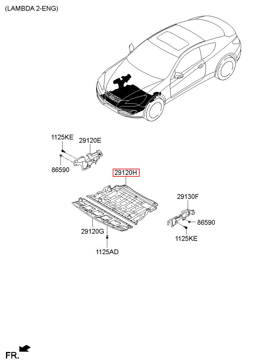 2012 hyundai genesis store coupe parts