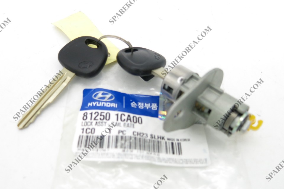 HYUNDAI (HS), CLICK (GETZ) 06, LOCK ASSY-TAIL GATE, 812501CA00 (81250-1CA00)