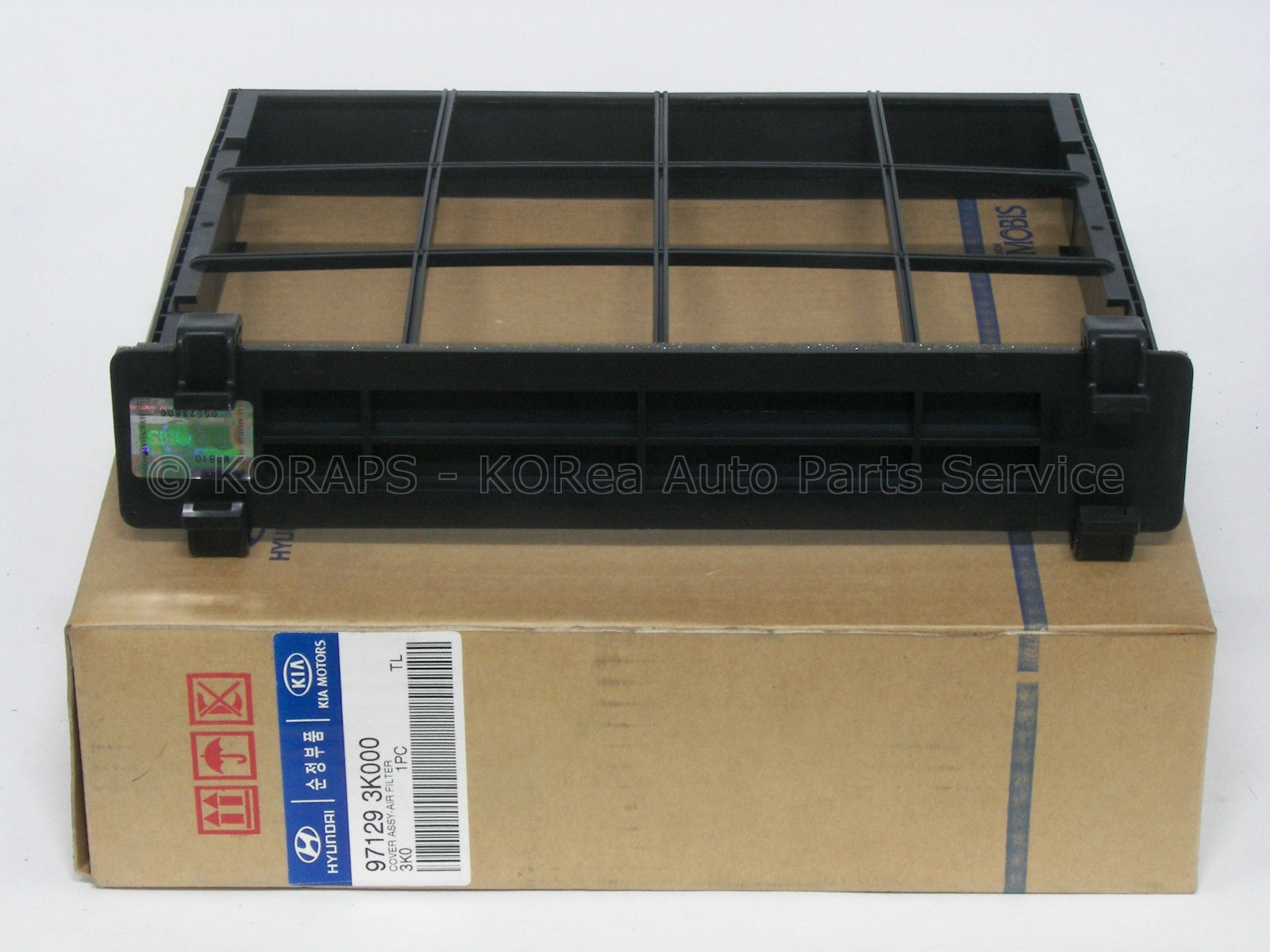 HYUNDAI (HS), SONATA (NF) 04, COVER ASSY-AIR FILTER, 971293K000