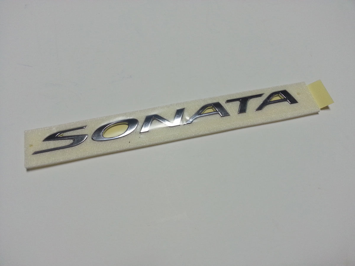 SONATA Logo Rear Emblem Badge for HYUNDAI